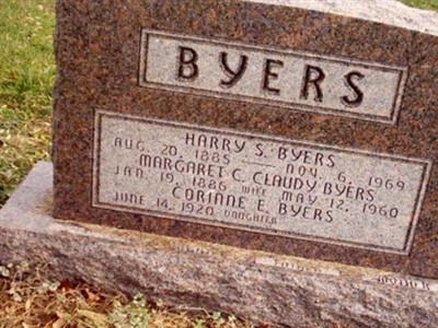 Margaret C Claudy Byers on Sysoon