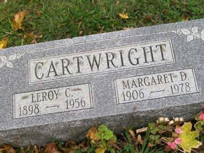 Margaret D Cartwright on Sysoon