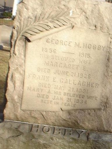 Margaret E. Hobby on Sysoon