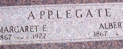 Margaret E Snow Applegate on Sysoon
