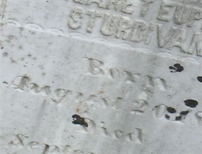 Margaret Euphrasia Sturdivant on Sysoon