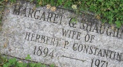 Margaret G. Shaughnessy Constantine on Sysoon