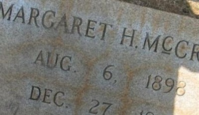 Margaret H. McCrary on Sysoon