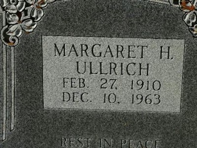 Margaret H. Ullrich on Sysoon