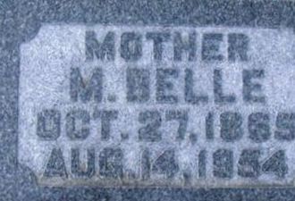 Margaret Isabelle "Belle" Braden Harbert on Sysoon