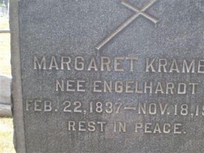 Margaret Kramer Engelhardt on Sysoon