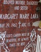 Margaret Marie Lara on Sysoon