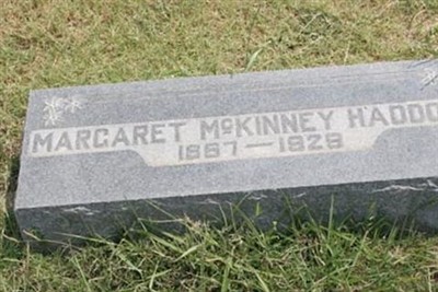 Margaret McKinney Haddock on Sysoon