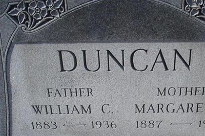Margaret N. Duncan on Sysoon