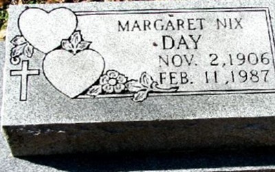 Margaret Nix Day on Sysoon