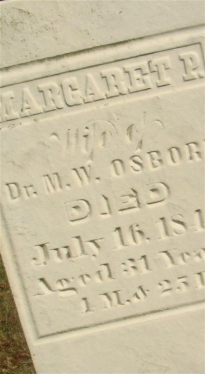Margaret p Osborn on Sysoon