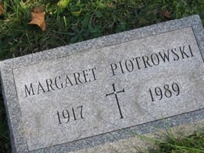 Margaret Piotrowski on Sysoon