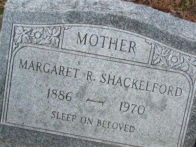 Margaret R. Shackelford on Sysoon