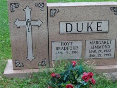 Margaret Simmons Duke on Sysoon