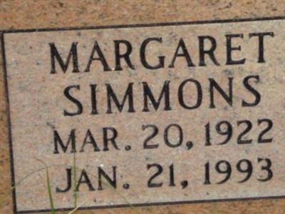 Margaret Simmons Duke on Sysoon