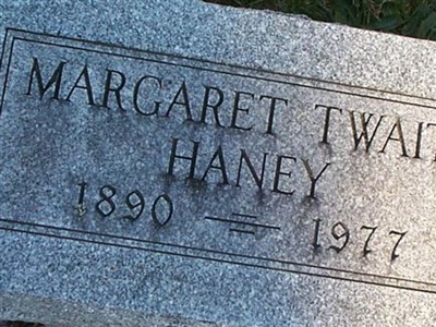Margaret Twaits Haney on Sysoon