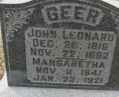 Margaretha Geer on Sysoon