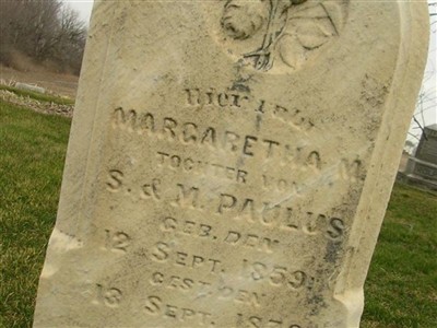Margaretha M Paulus on Sysoon