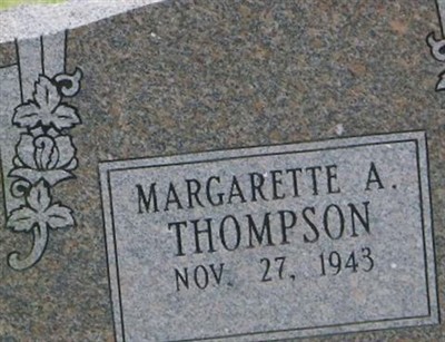 Margarette A Thompson on Sysoon