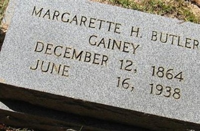 Margarette H. Butler Gainey on Sysoon