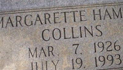 Margarette Hamlin Collins on Sysoon