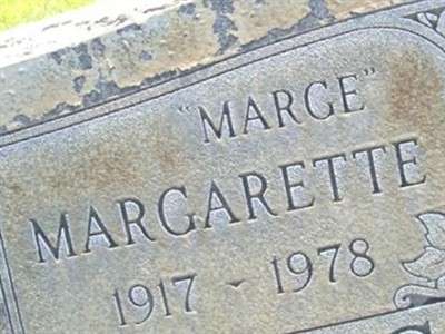 Margarette "Marge" Currey on Sysoon