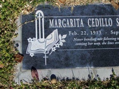 Margarita Cedillo Sanchez on Sysoon