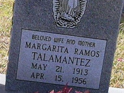 Margarita Ramos Talamantez on Sysoon
