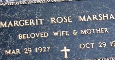 Margerit Rose Marshall on Sysoon