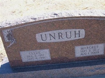 Margret Potter Unruh on Sysoon