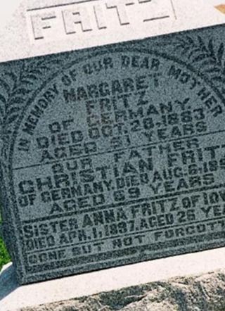 Margretha Eckhardt Fritz on Sysoon
