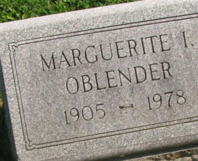 Marguerite I Oblender on Sysoon