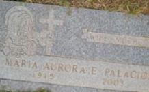 Maria Aurora E. Palacios on Sysoon