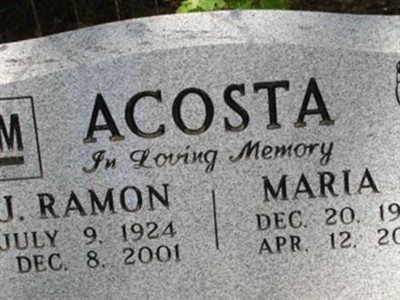 Maria C. Acosta on Sysoon