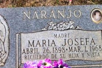 Maria Josefa Naranjo on Sysoon