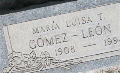 Maria Luisa T G?mez-Le?n on Sysoon