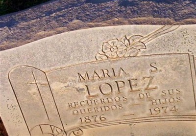 Maria S. Lopez on Sysoon