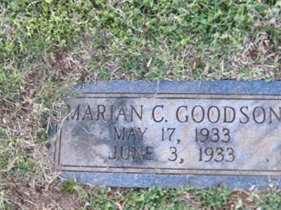 Marian C. Goodson on Sysoon