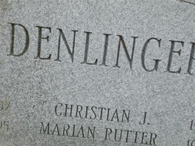 Marian Rutter Denlinger on Sysoon