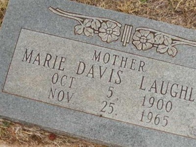 Marie Davis Laughlin on Sysoon