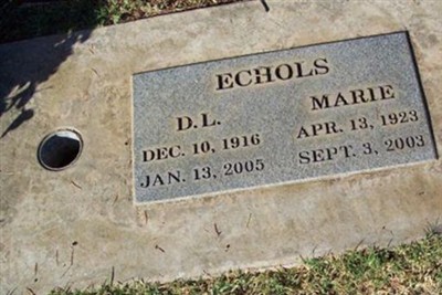 Marie Echols on Sysoon