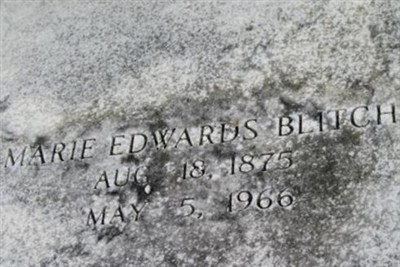 Marie Elise Edwards Blitch on Sysoon