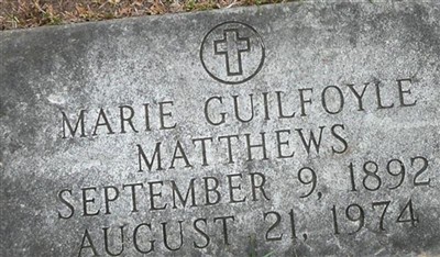 Marie Guilfoyle Mathews on Sysoon