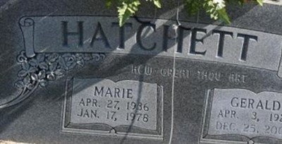 Marie Hatchett on Sysoon