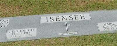 Marie Helen (Orts) Isensee on Sysoon