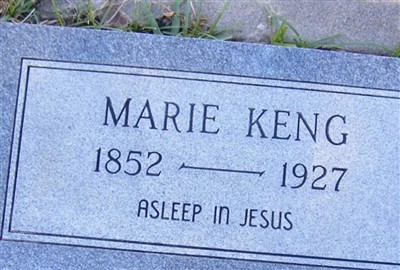 Marie Keng on Sysoon