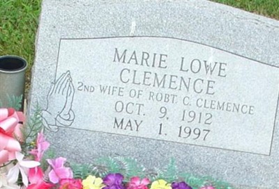 Marie Lowe Clemence on Sysoon