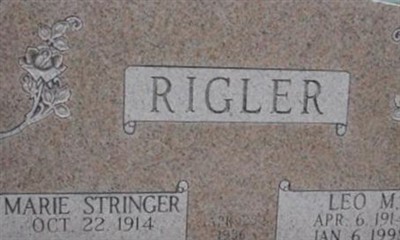 Marie Stringer Rigler on Sysoon