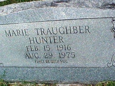 Marie Traughber Hunter on Sysoon