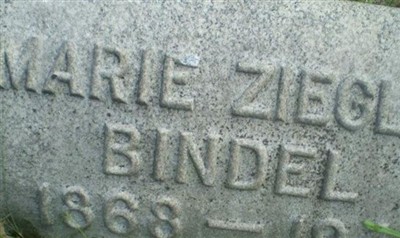 Marie Ziegler Bindel on Sysoon